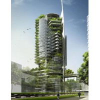 EDITT Tower - экологичный "зеленый" небоскреб + интервью с Кеном Янгом