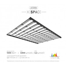 X|Space 1500W 3.2 µmol/J, Спектр: BL