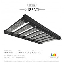 X|Space 240W 3.2 µmol/J, Спектр: BL