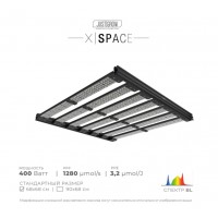 X|Space 400W 3.2 µmol/J, Спектр: BL