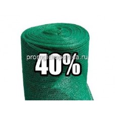 Затеняющая сетка 40%, 6х50м темно-зеленая